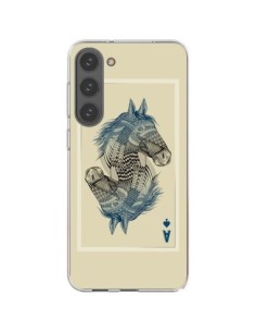 Coque Samsung Galaxy S23 Plus 5G Cheval Carte Jeu Horse...