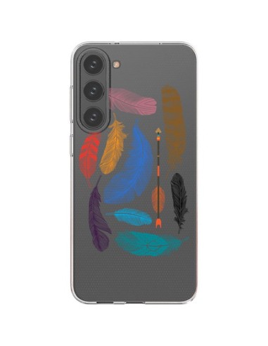 Samsung Galaxy S23 Plus 5G Case Plume Colorful Clear - Rachel Caldwell