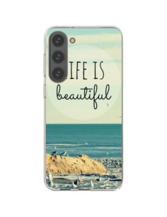 Coque Samsung Galaxy S23 Plus 5G Life is Beautiful - R...