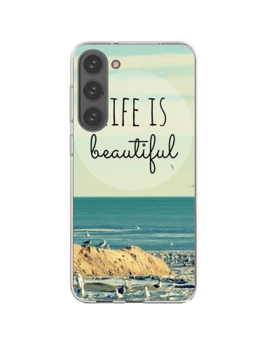 Cover Samsung Galaxy S23 Plus 5G Life is Beautiful - R Delean