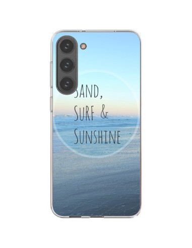 Samsung Galaxy S23 Plus 5G Case Sand, Surf and Sunset - R Delean