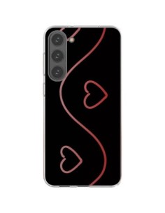 Cover Samsung Galaxy S23 Plus 5G Cuore Amore Rosso - R...