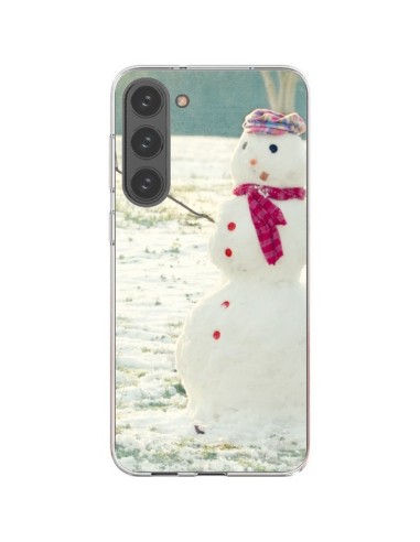 Coque Samsung Galaxy S23 Plus 5G Bonhomme de Neige - R Delean