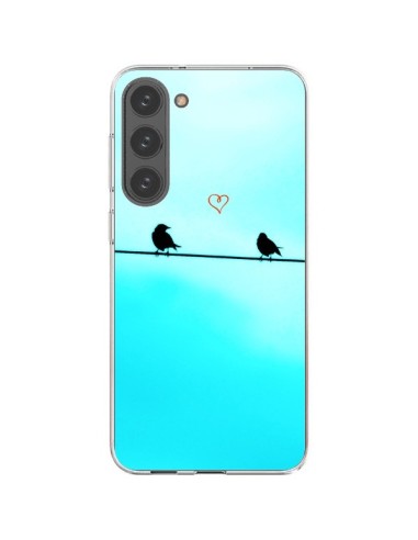 Coque Samsung Galaxy S23 Plus 5G Oiseaux Birds Amour Love - R Delean