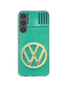 Samsung Galaxy S23 Plus 5G Case Groovy Van Hippie VW Blue...