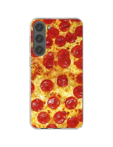 Coque Samsung Galaxy S23 Plus 5G Pizza Pepperoni - Rex Lambo