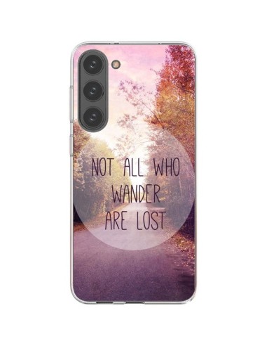 Cover Samsung Galaxy S23 Plus 5G Not all who wander are lost - Sylvia Cook