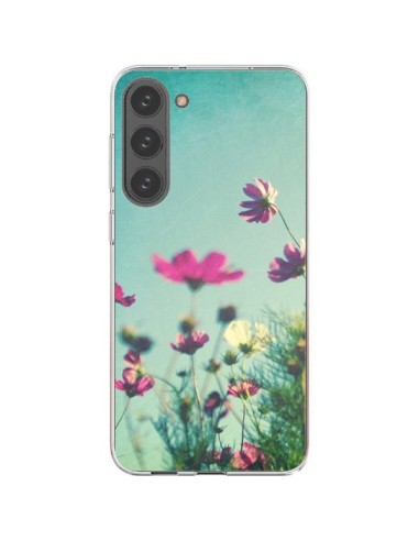 Coque Samsung Galaxy S23 Plus 5G Fleurs Reach for the Sky - Sylvia Cook