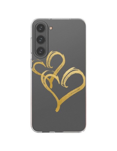 Samsung Galaxy S23 Plus 5G Case Due Hearts Love Clear - Sylvia Cook
