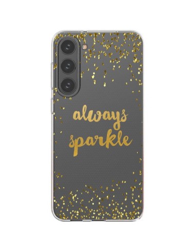 Coque Samsung Galaxy S23 Plus 5G Always Sparkle, Brille Toujours Transparente - Sylvia Cook