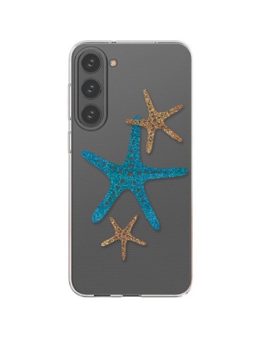 Coque Samsung Galaxy S23 Plus 5G Etoile de Mer Starfish Transparente - Sylvia Cook