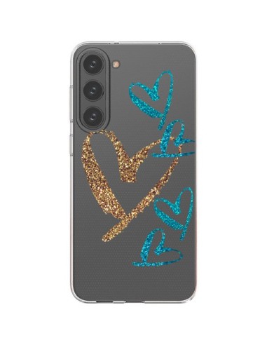 Samsung Galaxy S23 Plus 5G Case Heart Love Clear - Sylvia Cook