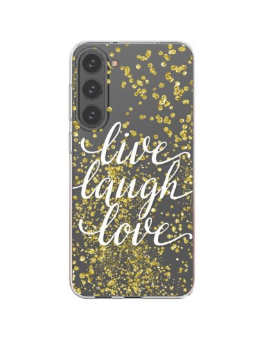 Samsung Galaxy S23 Plus 5G Case Live, Laugh, Love Clear - Sylvia Cook