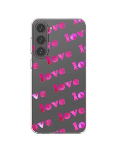 Samsung Galaxy S23 Plus 5G Case Pink Love Pink Clear -...