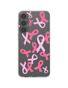 Coque Samsung Galaxy S23 Plus 5G Pink Ribbons Ruban Rose...