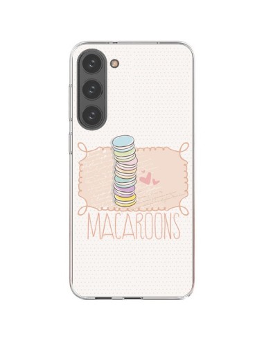 Coque Samsung Galaxy S23 Plus 5G Macaron Gateau - Sara Eshak