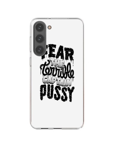 Coque Samsung Galaxy S23 Plus 5G Fear the terrible captain pussy - Senor Octopus