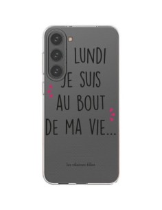 Coque Samsung Galaxy S23 Plus 5G Le lundi, je suis au...