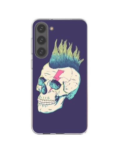 Coque Samsung Galaxy S23 Plus 5G Tête de mort Punk - Victor Vercesi