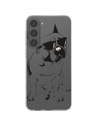 Coque Samsung Galaxy S23 Plus 5G Chien Bulldog Dog Transparente - Yohan B.