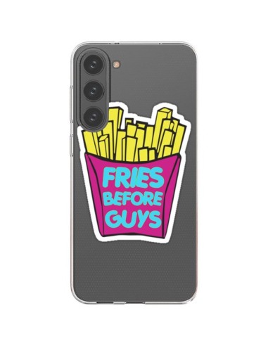 Cover Samsung Galaxy S23 Plus 5G Fries Before Guys Patatine Fritte Trasparente - Yohan B.