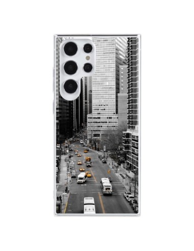 Coque Samsung Galaxy S23 Ultra 5G New York Noir et Blanc - Anaëlle François