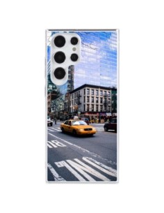 Coque Samsung Galaxy S23 Ultra 5G New York Taxi - Anaëlle...
