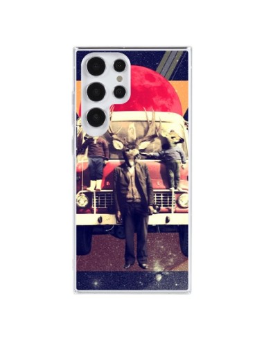 Coque Samsung Galaxy S23 Ultra 5G Cerf Le Camion - Ali Gulec