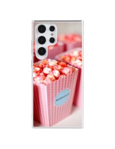 Coque Samsung Galaxy S23 Ultra 5G Punk Popcorn Rose -...