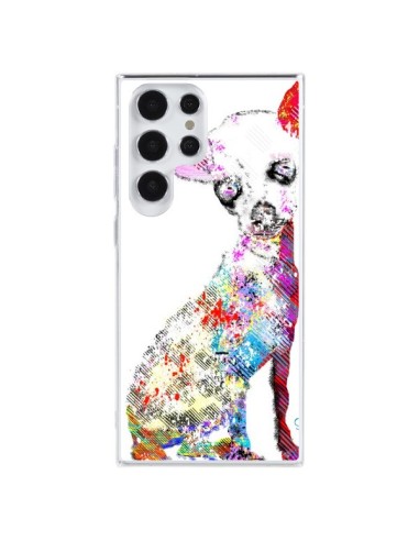 Coque Samsung Galaxy S23 Ultra 5G Chien Chihuahua Graffiti - Bri.Buckley