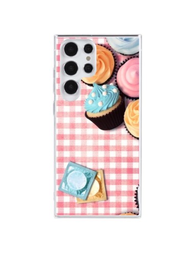 Cover Samsung Galaxy S23 Ultra 5G Colazione Cupcakes - Benoit Bargeton