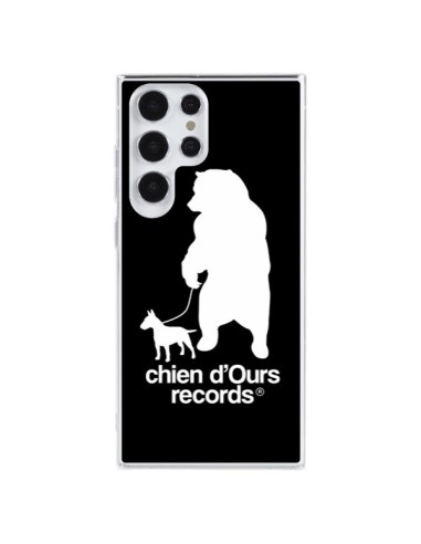 Coque Samsung Galaxy S23 Ultra 5G Chien d'Ours Records Musique - Bertrand Carriere