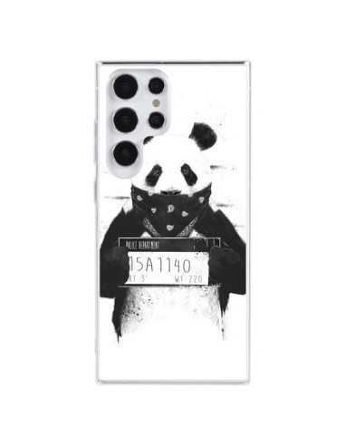 Cover Samsung Galaxy S23 Ultra 5G Panda Cattivo Prigione - Balazs Solti