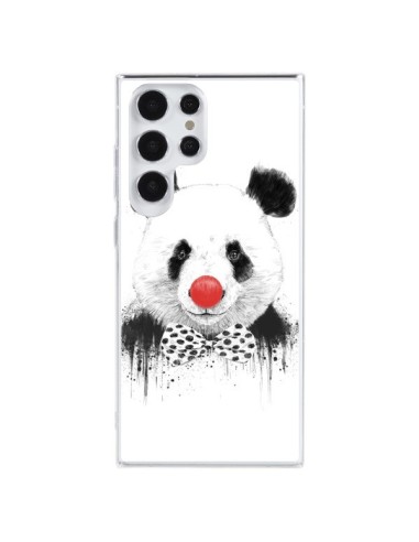 Cover Samsung Galaxy S23 Ultra 5G Clown Panda - Balazs Solti