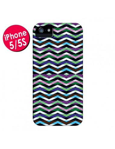 Coque Equilibirum Azteque Tribal pour iPhone 5 et 5S - Mary Nesrala