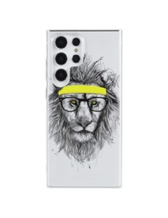 Coque Samsung Galaxy S23 Ultra 5G Hipster Lion...