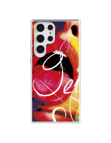 Coque Samsung Galaxy S23 Ultra 5G Get Bouche Sexy - Brozart