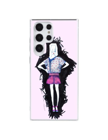 Samsung Galaxy S23 Ultra 5G Case Valentine Fashion Girl Light Pink - Cécile