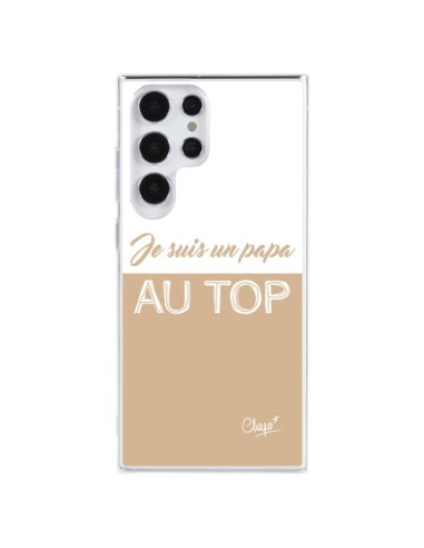 Samsung Galaxy S23 Ultra 5G Case I’m a Top Dad Beige - Chapo