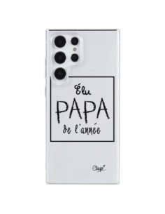 Coque Samsung Galaxy S23 Ultra 5G Elu Papa de l'Année...