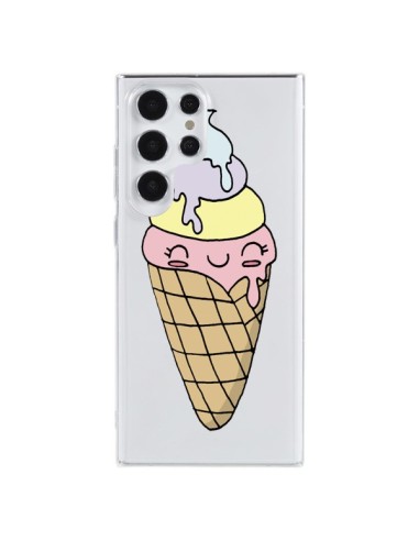 Cover Samsung Galaxy S23 Ultra 5G Gelato Estate Profumo Trasparente - Claudia Ramos