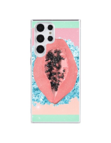 Samsung Galaxy S23 Ultra 5G Case Papaya Rock Fruit - Danny Ivan