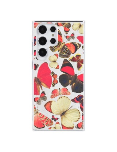 Coque Samsung Galaxy S23 Ultra 5G Papillons - Eleaxart