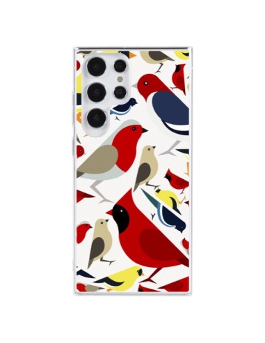 Coque Samsung Galaxy S23 Ultra 5G Oiseaux Birds - Eleaxart