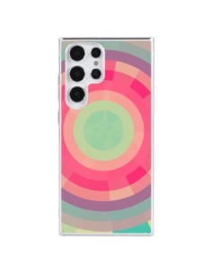 Cover Samsung Galaxy S23 Ultra 5G Spirale di Colori Rosa...