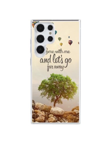 Samsung Galaxy S23 Ultra 5G Case Let's Go Far Away Balloons - Eleaxart