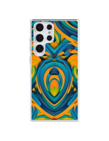 Samsung Galaxy S23 Ultra 5G Case Heart Aztec - Eleaxart