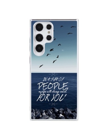 Samsung Galaxy S23 Ultra 5G Case Sea Beach - Eleaxart