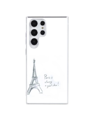 Samsung Galaxy S23 Ultra 5G Case Paris is always a good idea - Léa Clément