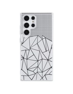 Coque Samsung Galaxy S23 Ultra 5G Lignes Grille Grid...